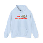 Lake Hartwell Fishing Hoodie, Unisex Comfortable Sweatshirt, Relaxed Fit for Outdoor Enthusiasts, Gift for Fishermen, Casual Lake Apparel