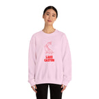 Lake Gaston Fishing Sweatshirt, Cozy Crewneck, Perfect for Outdoorsy Lovers, Casual Wear, Gift for Nature Enthusiasts, Lake Life Apparel
