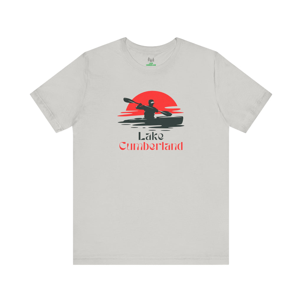 Lake Cumberland Tee - Kayaking Graphic Unisex Jersey Short Sleeve Shirt, Outdoor Adventure Gift, Summer Vibes, Lake Lover Apparel
